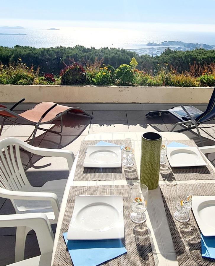 Vue Mer Panoramique Et Piscine باندول المظهر الخارجي الصورة